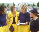Elena Ubbiali, Patrizia Aloardi, Raffaella Moriggio E Marinella Quartieri Compilano Il Verbale